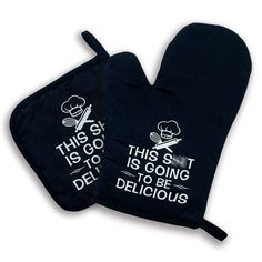 PRICES MAY VARY. HIGH QUALITY KITCHEN MITTEN: Super Value for 2pcs Oven Mitts And Pot Holders, Including Oven Mitts (7X10.5in), Pot Holders (7X7in); Weight: 117g / 4.1oz PRACTICAL MATERIALS：The Inside of The Oven Mitts is Soft Cotton Fabric，Thicker, Stronger, More Durable Oven Mitts Support Heat Resistance Up to 392℉/200℃，Which Can Protect Your Hands & Wrists From Burns PRODUCT FEATURE：The Oven Mitts Are Printed With A Silicone Design That Provides A Secure, Non-Slip Grip When Moving or Holding Oven Mitt Gift Ideas, Oven Mitts Gift, Oven Mitts And Pot Holders, Mom Friend, High Quality Kitchen, Hand Wrist, Baking Gifts, Product Feature, Oven Glove