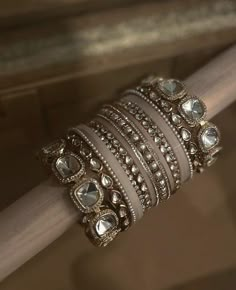 #Tahmin Bridal Chooda, Bangle Stack, Wedding Jewelry Sets Bridal Jewellery, Bridal Jewellery Earrings, Indian Accessories, Indian Jewelry Sets