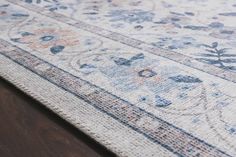 Palais Snow / Sky Rug | Rifle Paper Co. x Loloi – Light House Co. Anna Bond, Playful Colors, Area Carpet, Stain, Carpet, Rug, China