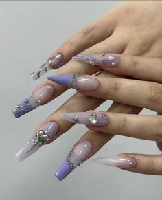 Elegant Summer Nails, Summer Nails 2024, Retro Nails, Asian Nails, Hippie Nails, Grunge Nails, Blush Nails