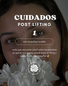 ¡No dejes que tu lifting de pestañas se desvanezca!✨ Cuidar tu lifting de pestañas en casa es MUY IMPORTANTE para mantener ese look radiante y prolongar su duración. Recuerda: 🌹Limpia tus pestañas diariamente con un limpiador suave. 🌹Evita el uso excesivo de rímel y máscaras. 🌹No te toques ni te frotes los ojos. 🌹Usa un serum para pestañas para mantenerlas hidratadas. ¡Sigue estos consejos y mantén tu lifting de pestañas en perfectas condiciones! 💪 ¿Necesitas asesoría personalizada? ¡Env...