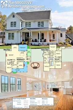 the floor plan for this house is very large and has lots of room to put in it