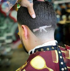 Hair Tattoo Men, Fade Haircut Designs, Worst Tattoos, Cool Hair Designs, Cool Boys Haircuts, Beard Shapes, Gents Hair Style