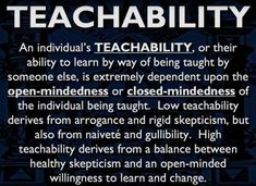 an image with the words teach ability in it