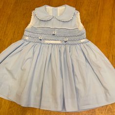 Dress For Infant Girl Size 3-6 Months Never Used Infant Girl, Kids' Dresses, 6 Months, Colorful Dresses, Color Blue, Dresses, Blue, Quick Saves, Color