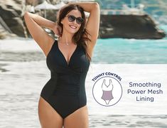 Classic Tankini Top | Swimsuits For All Blouson Tankini, Underwire Tankini Tops, Underwire Tankini, Skirted Swimsuit, Plunging One Piece Swimsuit, Perfect Swimsuit, Tankini Swimsuit Top, High Waisted Swim, Tankini Set