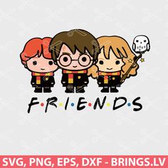 harry potter and hermi friends svg files