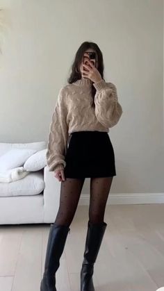 Winter Mode Outfits, Rock Outfit, Eve Outfit, Thanksgiving Outfit, Looks Chic, Mode Inspo, Outfit Inspo Fall