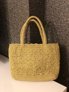 Handmade Knitted Straw Bag, Knitted Handbag, Women's Handmade Stylish Bag width=39 cm height=39 cm material= paper rope no fabric lining also used as a beach bag Stylish Bag, Handmade Knitting, Beach Bag, Straw Bag, Purses And Bags, Handbags, Etsy Uk, Fabric