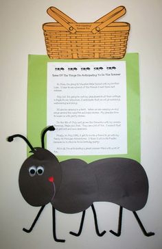 the anteater paper craft is hanging on the wall