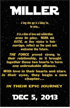 a star wars movie poster with the words in their epic journey