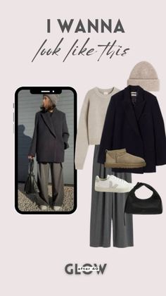 Cute winter outfit ideas for stylish women over 40 – After 40 Glow Winter Casual Outfits For Women, 40 Year Old Womens Fashion, Winter Casual Outfits, Cute Winter Outfit, Beautiful Aged Women, Navy Wool Coat, Simple Winter Outfits, Casual Outfits For Women, Winter Outfit Ideas