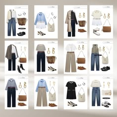 80 Outfits, Classic Fashion Looks, Chic Capsule Wardrobe, Wardrobe For Women, Outfits Wardrobe, Capsule Wardrobe Women, 2025 Style, Build A Capsule Wardrobe, Capsule Wardrobe Essentials