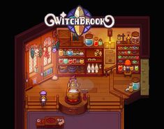 the witch's kitchen is shown in this screenshot