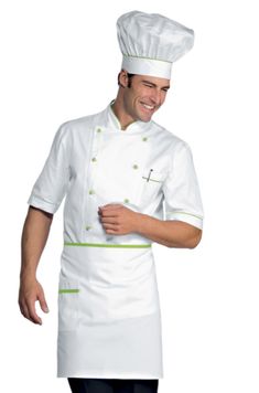 Apron Cook Vita White and Green 70x46 CM Isacco Uniform Chef The description of this item has been automatically translated. If you have any questions, please feel free to contact us. DETERTECNICA: 20 YEARS OF EXPERIENCE IN THE SECTOR AND HIGH QUALITY EQUIPMENT ✔️  WE SHIP ABROAD WITH FEDEX - IN ITALY WITH BRT  A receipt signature will not be required and the Telephone Notice service will not be guaranteed. We make use of the support of Express Couriers BRT for all national and foreign shipments Kitchen Uniform, Mens Dance, Chef Jackets, Chef Clothes, Chef Uniform, Camisa Social, Social Media Design Graphics