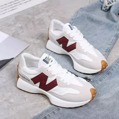 Fashion Women's Sneakers New Casual Women Shoes Thick Sole Vulcanize Shoes Platform Ladies Running Shoes Mixed Color Trainers Forrest Gump Shoes, Casual Women Shoes, Forrest Gump, Cute Sneakers, Balance Sneakers, Shoes Platform, New Balance Sneakers, New Balance Shoes, Shoe Obsession