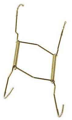 an image of a metal wire on a white background with clippings to the side