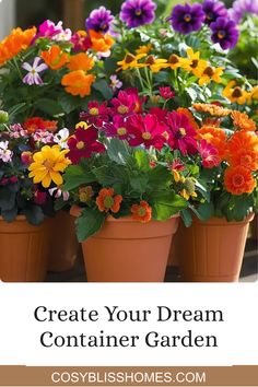 Pin on creating a stunning container garden with ideal plants and florals. Perfect for patios and balconies, this guide provides tips on selecting attractive arrangements. Balcony Patio, Attract Butterflies, Brings Joy, Container Garden