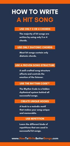 6 tips to help you write a hit song. How To Write Music, How To Write A Musical, Words For Songs, How To Make A Song Lyrics, What To Write A Song About, Song Producing, Song Writing Prompt Ideas, How To Write A Rap Song, Writing A Rap Song