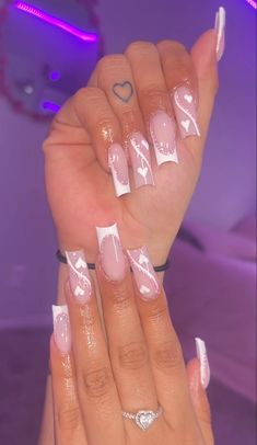 Nailinspo Nailart, February Nails, Bling Acrylic Nails