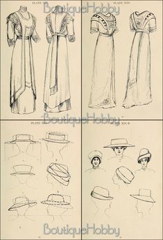 Design Edwardian Vintage Dress,pattern Drafting Edwardian Era Dress - Etsy Edwardian Bodice Pattern, Modern Edwardian Fashion, Edwardian Dress Pattern, Edwardian Era Dress, Artistic Dress, Vintage Dress Pattern, 1900's Fashion, Victorian Purses, Historical Clothes