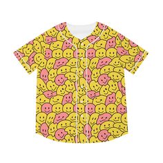 The melted smiles jersey is here! Snag this for your next festival :) ⭐Please see product photos for size guide⭐ - Material: 100% moisture-wicking polyester - Extra light fabric  - Regular fit Rave Outfits Black, Rave Shirt, Rave Jewelry, Rave Shirts, Outfit Rave, Festival Outfits Men, Festival Outfits Women, Festival Outfits Rave, Festival Shirt