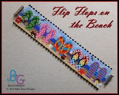 a beaded bracelet with the words hip hops on the beach written across it