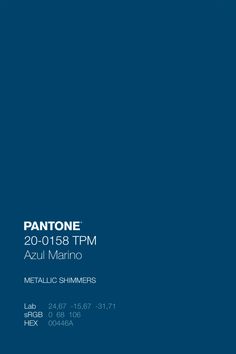 pantone's poster for the 20th century shows an image of a blue background