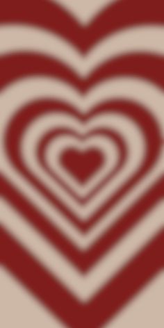 a red and white heart shaped pattern on a beige background with the words love written below it