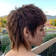 Mullet Haircut Woman, Female Mullet, Androgynous Haircut, Short Mullet, Short Hair Haircuts