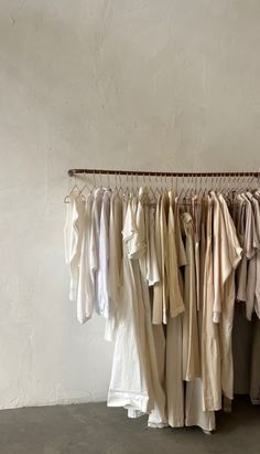 Cream Aesthetic, Beige Aesthetic, Aesthetic Colors, Brown Aesthetic, Minimalist Aesthetic, White Aesthetic, Clothing Rack, Store Design, Concept Store