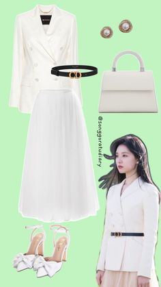 Winter Outfits Dinner, Outfit Ideas For School Fall, Skirt Ootd, Smart Casual Women Outfits, School Outfit Ideas, Smart Casual Women, Color Combos Outfit, European Summer Outfits, Kim Ji Won