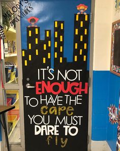 Superhero Yearbook, Kindness Squad, Marvel Classroom, Superhero Classroom Door, Hero Bulletin Board, Class Charter, Superhero Door, Superheroes Theme, Superhero Classroom Decorations