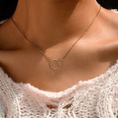 If you're looking for a beautiful and meaningful way to show the eternal love you have for your mother or daughter, this necklace is a perfect choice. The necklace is intricately designed with two interlocking circles, representing the unbreakable bond between mother and daughter. Whether you wear it as a daily reminder of your special bond or give it to your mother or daughter as a gift, this necklace is sure to be cherished for years to come. Why buy from us?: Crafted In Solid S925 Sterling Si Meaningful Necklace, Mother And Daughter, Circle Necklace, Eternal Love, Daily Reminder, Mother Daughter, Silver Necklaces, Circles, Gold Plate