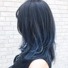 Blue Hair Color Ideas, Blue Hair Color, Korean Hair Color, Hair Color Streaks, Hair Catalog, Hair Color Blue, Hair Dye Colors, Hair Inspiration Color