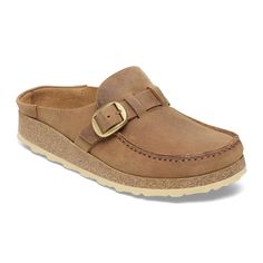 Buckley Oiled Leather Cognac | BIRKENSTOCK Colorado Shoes, Birkenstock Buckley, Smartwool Socks, Van Accessories, Leather Clogs, Shoe Store, Shoe Care, Natural Leather, Moccasins