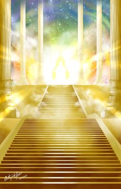 an image of a stairway leading to heaven