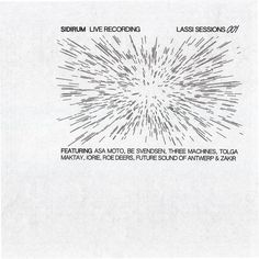 the cover art for sublime live recording's album, featuring an image of a star burst