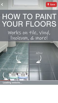 the website for flooring company shows how to paint your floors and what to do with them