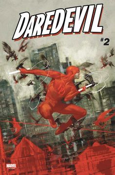 dared vol 2 cover art by mark waison and mike bagley, with the red devil in the foreground