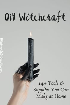 DIY Witchcraft: 14+ Magick Tools You Can Make Instead of Buy Make Instead Of Buy, Diy Witchcraft, Witchcraft Tools, Witchcraft Diy, Witch Tools, Witchcraft Altar, Witch Supplies, Witch Wand