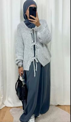 Islamic Winter Outfits, Hijabi Fall Outfits Aesthetic, Muslim Winter Outfits, Modest Outfits Winter