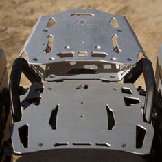 the front end of a four wheeled vehicle