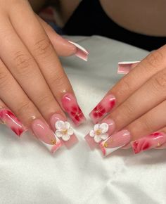 Nailfie Ideas, Classy Acrylic, Nice Nails, Vacation Nails, I Love Nails, Acrylic Nails Coffin