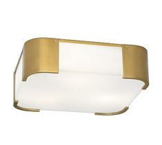 an image of a modern flush light fixture