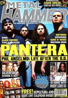 the cover of metal hammer magazine