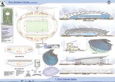 an architectural drawing of the stadium