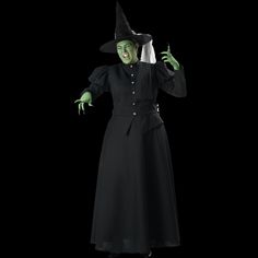 Women's Plus Size Witch Costume Plus Size Costume, Full Length Gowns, Paneled Skirt, Witch Costume, Adult Halloween Costumes, Halloween Costumes Women, Halloween Women, Black Bodysuit, Adult Costumes