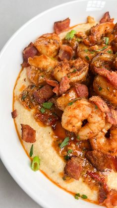 Authentic Southern Shrimp and Grits - Bad Batch Baking - Restaurant Copycat Recipes & Family Favorites