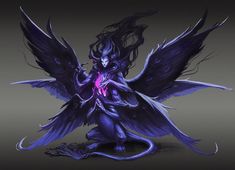 ArtStation - Sphinx of the depths Sphinx Art, Demon Design, Demon Prince, Legendary Monsters, Demon Lord, Dungeons And Dragons Classes, Creature Artwork, New Fantasy, Alien Concept Art